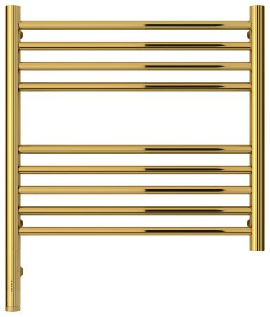 Полотенцесушитель электрический "БОГЕМА 3.0" прямая 500х500 / МЭМ левый (Золото), артикул 03-5804-5050