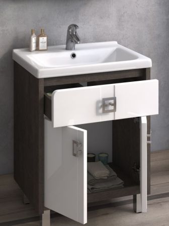 Тумба под раковину Vigo Bruno 2-60 Антик, артикул Bruno-1-600(Миранда)-антик