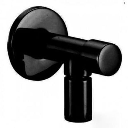 Кран-фильтр нижнего подключения Paffoni ZACC204NO черный матовый Кран-фильтр нижнего подключения Paffoni ZACC204NO черный матовый