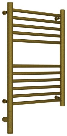 Полотенцесушитель электрический "БОГЕМА 3.0" прямая 600х400 / МЭМ левый (Состаренная бронза), артикул 05-5804-6040