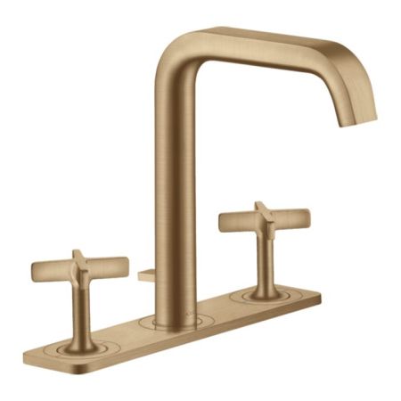 AX Citterio E 3 отвер. смес для раков , цвет шлифованная бронза, артикул 36116140