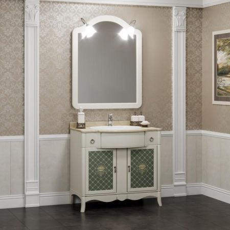 Зеркало Виктория 90 Opadiris Слоновая кость, артикул 