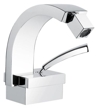 Смеситель Antef с донным клапаном "click-clack" для Биде, цвет хром