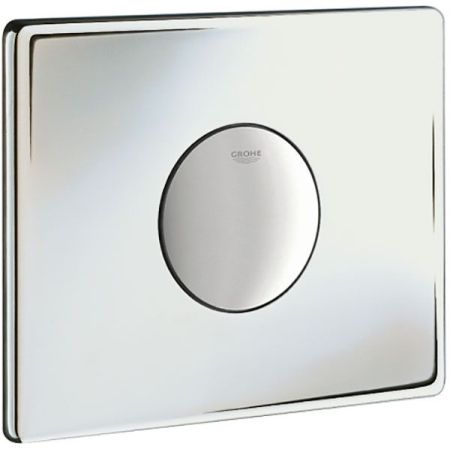 Панель смыва для унитаза GROHE Skate (1 режим смыва), хром (38573000)