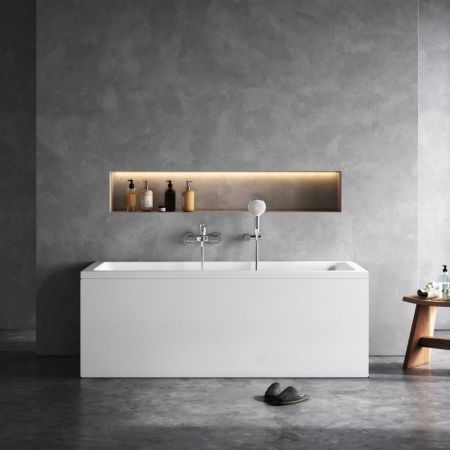 W93A-160-070W-A Gem, ванна акриловая 160x70 см, артикул W93A-160-070W-A