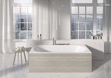 Ванна RAVAK CITY (180*80) C920000000 (белый, перелив по центру), шт, артикул C920000000