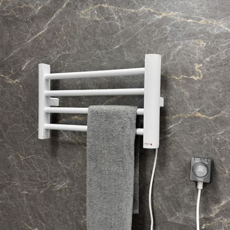 Полотенцесушитель электрический Fixsen UNIVERSAL 300х500 FX-7200W-2, белый, артикул FX-7200W-2
