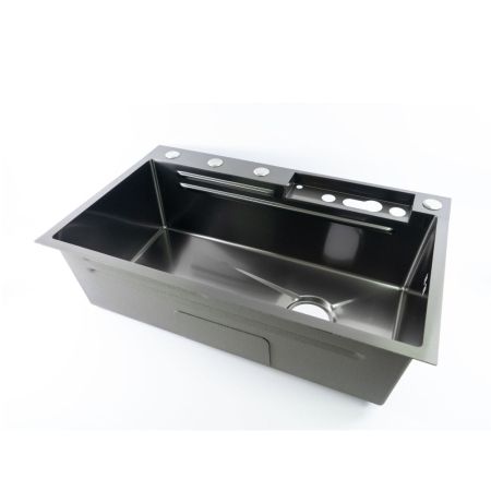 Многофункциональная кухонная мойка Fmark FSC002Q, графит