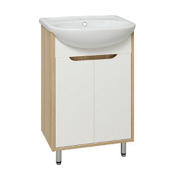 Тумба Runo Эко 50 под умывальник 00000000152 (Уют 50) (00000001142)