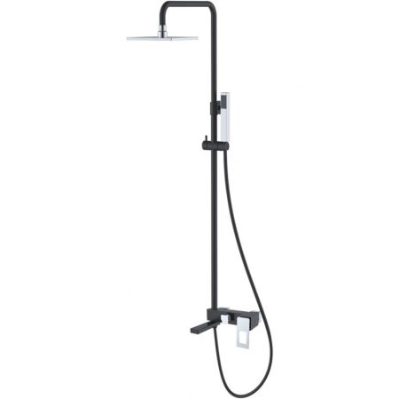 Стойка для душа Q BlackChrome_Комплект, артикул 148-BCR