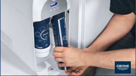 Комплект баллонов с углекислым газом GROHE Blue, 425 г., 4 шт., (40422000)