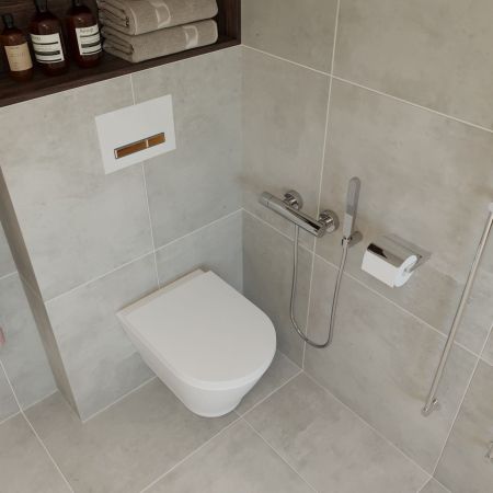 Подвесной унитаз Lavinia Boho Elegant Rimless 3308001R