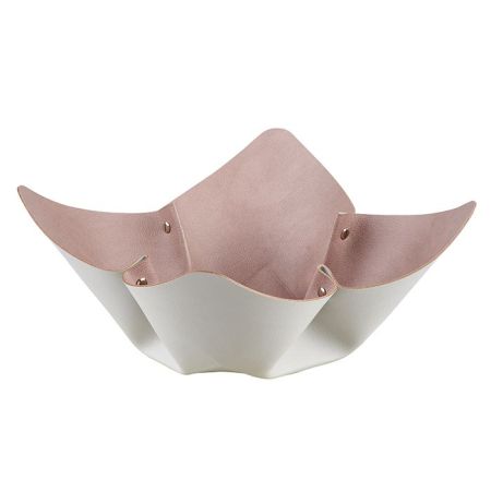 ADJ Фруктовница, D45 см., цвет: устричный/пепельная роза, артикул 4045.02/07