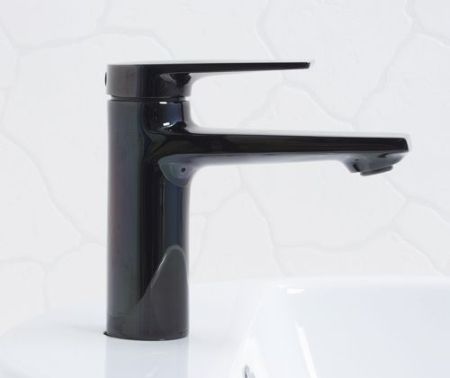 Смеситель для раковины WasserKRAFT Glan 6603 Черный глянцевый