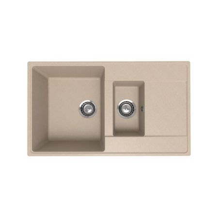 Кухонная мойка Ulgran Quartz Prima 860 1,5K-03, десерт, артикул Prima 860 1,5K-03