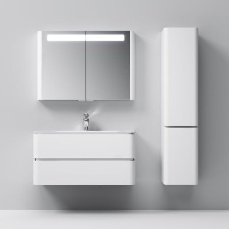 M30CHR0406WG Sensation, Шкаф-колонна, подвесной, правый, 40 см, двери, белый, глянцевая, шт, артикул M30CHR0406WG