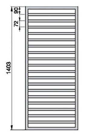 Водяной полотенцесушитель Zehnder Quaro QA-140-030 Белый, артикул QA-140-030
