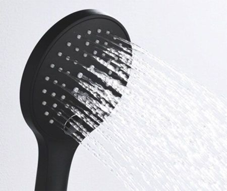 Душевая система WasserKRAFT Elbe A177477 с термостатом Черная, артикул A177477