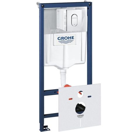 Система инсталляции для унитаза GROHE Rapid SL с панелью смыва Arena Cosmopolitan (3 режима) (1,13 м) (38929000), артикул 38929000