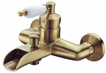 Смеситель для ванны Vogue бронза, артикул 203