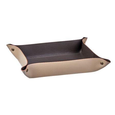 ADJ Мелочница, 20x14xH5 см., цвет: шоколад/капучино, артикул 107.06/04