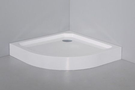 Душевой поддон из стеклокомпозита (SMC) CEZARES TRAY-SMC-R-150-W, артикул TRAY-SMC-R-90-550-150-W