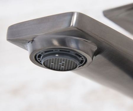 Смеситель для раковины WasserKRAFT Wiese 8403H Оружейная сталь