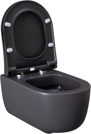 Чаша подвесного унитаза Allen Brau Priority 4.31002.AN антрацит, артикул 4.31002.AN