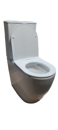 Унитаз BELLA напольный безободковый высокий Cerutti SPA  CT8709, артикул CT8709