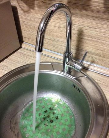 Смеситель для кухни, OMOIKIRI, Shinagawa, тип открывания воды-однорычажный, тип регулирования воды-керамический картридж, монтаж-на раковину/столешницу, отверстия для монтажа-1, высота, мм-327, вынос излива, мм-182, тип излива-поворотный, тип подводки-гиб