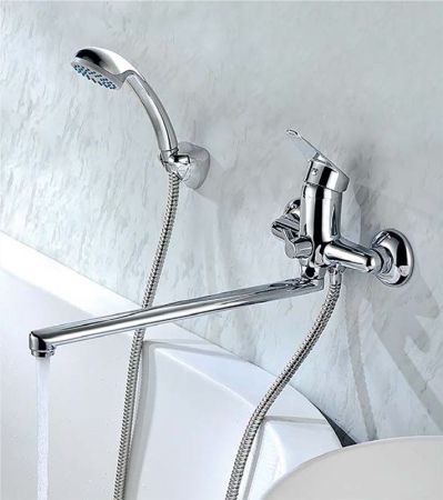 Смеситель для ванны Milardo Hudson HUDSBLCM10 универсальный хром
