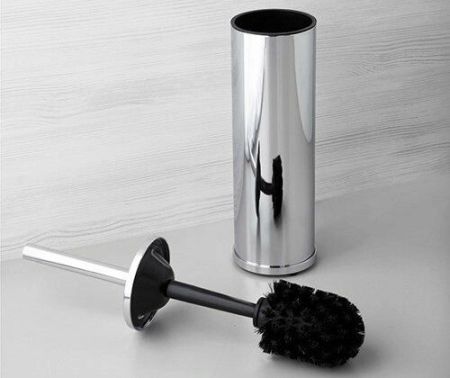 Ершик для унитаза WasserKRAFT K-1027 Хром, артикул K-1027
