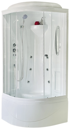 Душевая кабина Royal Bath RB 90BK2-T (прозрачное), артикул RB90BK2-T