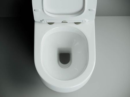 Напольный пристенный унитаз Metropol Rimless CN4001, артикул CN4001