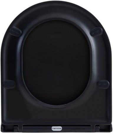 Сиденье для унитаза Aquanet Lake черный матовый