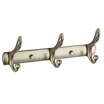 Планка с крючками Savol S-00113C, бронза