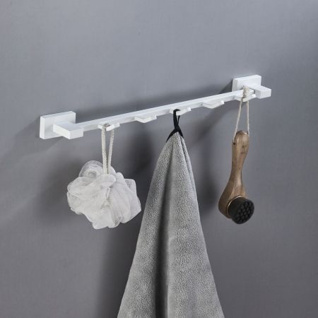 Планка с крючками Shevanik SG5651C, белый