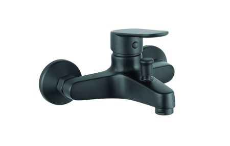 Смеситель для ванны Fiore KEVON BLACK MATT 81NN1510, черный, артикул 81NN1510