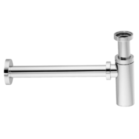 Artceram  Сифон для раковины слив в стену, цвет: хром, артикул ACA022cr