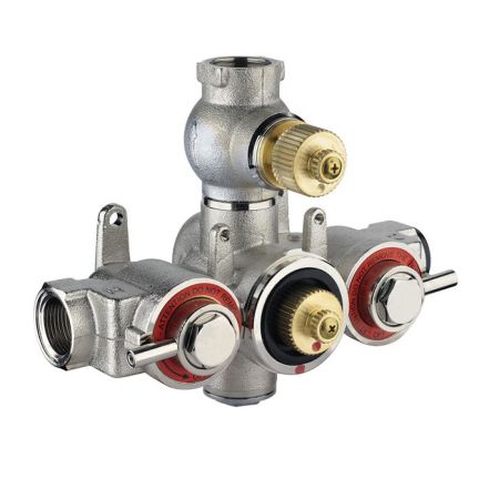 Внутренняя часть, Nicolazzi, назначение-для термостата, стандарт подвода воды-3/4", комплектация-с запорным вентилем, артикул 4910