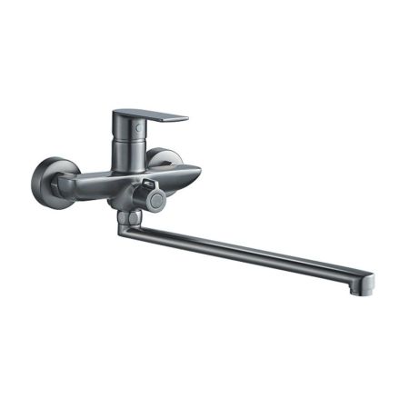 Смеситель для ванны Haiba HB22505-3, пепельный, артикул HB22505-3