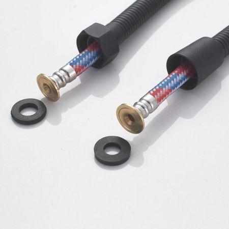 Гигиенический душ со смесителем Shevanik S6105H-1, черный