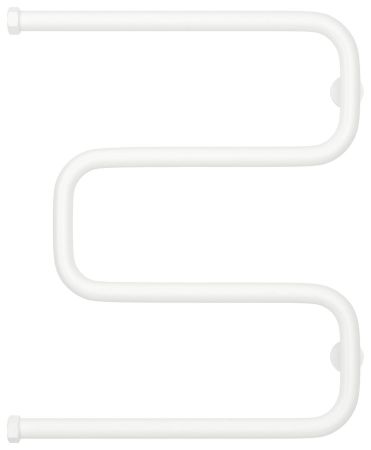 Полотенцесушитель водяной Ш-обр. 600х500 Н. Г. 1" (Матовый белый), артикул 30-0014-6050