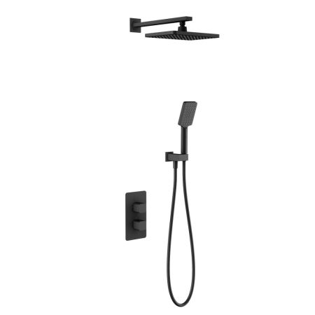Душевая система встроенная с термостатом Timo Petruma SX-5059/03SM черный, артикул SX-5059/03SM