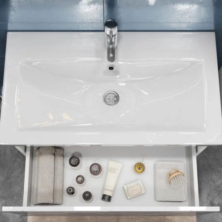 Тумба под раковину подвесная VIGO Geometry 035, 80 см, артикул 035