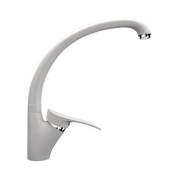 Смеситель для кухни Ulgran U-001-341, ультра-белый