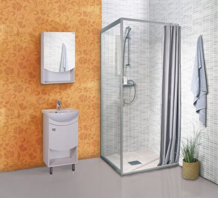 Шкаф-зеркало Onika Селена 45 бодега светлый, правый, артикул 204505