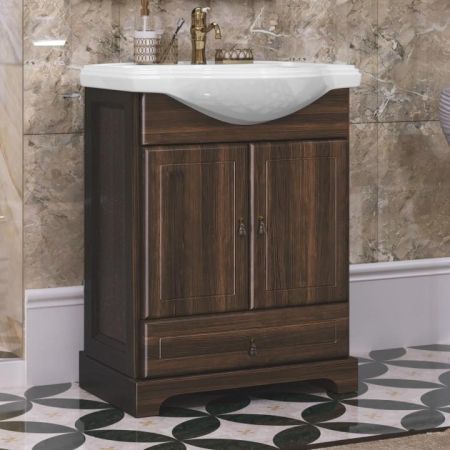 Тумба с раковиной Клио 65 Opadiris Орех антикварный, артикул 