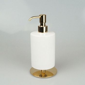Stil Haus Opera, настольный керамический дозатор, цвет золото