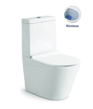 Унитаз компакт Vincea Piatti VT2-11 Белый с бачком и сиденьем Микролифт, артикул VT2-11